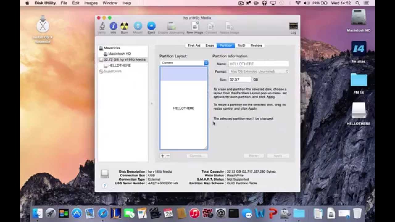 how to install os x yosemite on an unsupported mac